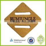 Custom Square Shape Decorative Cord End Cord Stoppers for Clothing thumbnail-3