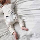 2017 Spring Summer Cartoon Fox Haroun Pants Fanny Trousers for Kids thumbnail-1