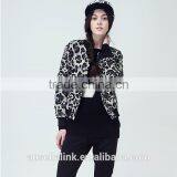 Autumn Short Style Animal Leopard All Over Printed Jacket Factory Price thumbnail-1