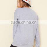 Top Quality Warm Long Sleeve Trendy Slim Fit Sweatshirt for Lady thumbnail-3