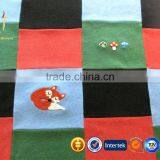 Pure Cashmere Wool Travel Blanket With Animals thumbnail-1