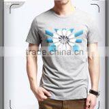 Mens Cotton Jersey Short Sleeve Printed Tshirts 201308 thumbnail-1