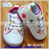 Wholesale Colorful Fishes Printed Canvas Baby Shoes thumbnail-1