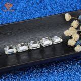 Cheapest Price 8mm 2CT Loose Gem Stones GH Color Emerald Fancy Cut Lab Created Moissanite Diamonds​ thumbnail-5