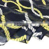 High Quality Thick Voile Printed Scarf Women Spring Summer New Styles Fashion Scarves Shawl thumbnail-3