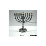 SL8447 Aluminium Menorah Candle Holder