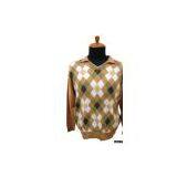 Sell Men's Wool & Cashmere Jacquard Pullover thumbnail-1
