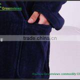 Cotton Robes Boy Shawl Collar Bathing Robes Embroidered Cotton Quick Drying Bathrobe Egyptian Cotton Bath Robes thumbnail-4