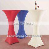 90/10 poly lycra spendex Cocktail table cloth