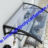polycarbonate awning, polycarbonate canopy, door canopy, door awning, DIY anwing, DIY canopy, PC awning, DIY PC canopy