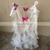 Wholesale Mullticolor Wedding Decoration Plastic Chair Cover thumbnail-1