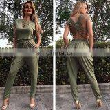 Wholesale Woman's Sexy Backless Long Jumpsuit thumbnail-1