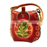 Custom funny key chain coin purse coin purses wholesale women leather coin purse MCP-0066