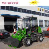 800kg Mini Comact Articulated Wheel Loader thumbnail-3