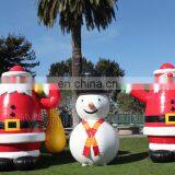 Cheap 20ft Tall Christmas Inflatable Snowman Decoration for Yard Mall thumbnail-2