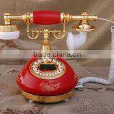 Christmas Gift Home Decoration Antique Telephone thumbnail-1