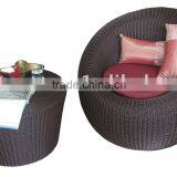 TF0752 Round Lounge Chair, Wicker Rattan Furniture thumbnail-1