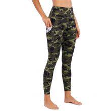 2021 Sportswear Leggings Sport Fitness Camo Printing High Waist Yoga Pants thumbnail-2