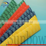 SUNBOW UV Resistant Non Skid X-pattern Textured Heat Shrink Tube