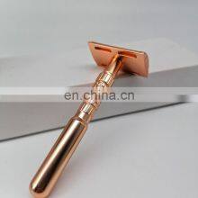 Zinc Alloy Material Men Stainless Steel Double Edge Stainless Steel Safety Razor thumbnail-4