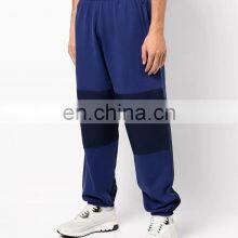 Super Simple 100% Cotton Men Casual Side Pockets Contrast-panel Track Pants thumbnail-2
