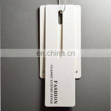 Hot Selling 250g Art Paper Die-cut Custom Printed High Quality Clothing HangTag With Your Logo thumbnail-3