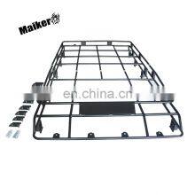 Maiker Offroad 4x4 Auto Part Black Steel Roof Rack for Land Rover Defender Car Accessories Roof Luggage