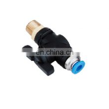 SNS (BC/BUC/BL/BUL Series)  plastic brass pneumatic air control hand valve