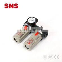 SNS Pneumatic AFC/BFC Series F.R.L Combination Air Source Treatment Unit Filter Regulator Lubricator thumbnail-3