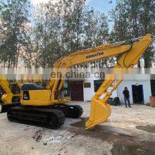 Nice Condition Pc128 Used Excavator , Komatsu Backhoe With Dozer , Japan Komatsu Excavator