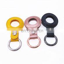 Factory Direct Sale Price Heavy Duty Oval Shape Brass Carabiner For Handbag Swivel Carabiner Key Chain thumbnail-3