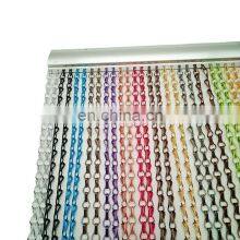Chain Fly Screen Anodized Colorful Curtain Aluminum Chain Link thumbnail-1