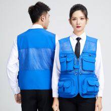 14 Pocket Reflective Safety Vest Workwear Breathable, Durable, Comfortable, and Fashionable thumbnail-4