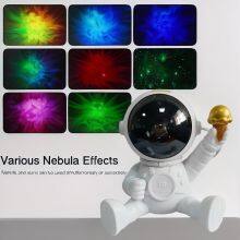 Ice Cream Astronaut Nebula Projector Galaxy Star Projector Led Night Light Starry Sky Projection Lamp Novelty Gifts For Kids thumbnail-2