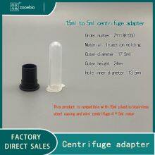 Centrifuge 15ml20ml Sleeve Converter 1.5/5ml, Plastic Stainless Steel Sleeve Adapter Centrifuge Tube Converter