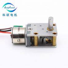 5v 20Ω 50:1 SM10 Stepper Motor With Right Angle Gearbox 10mm Stepper Motor thumbnail-2