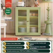 Decorative Hotel Lounge Sideboard, Customizable Partitions, H1017mm, 3C Certified Safe Glass for High End Hotels, KD Structure for Cost Saving thumbnail-2