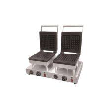 Industrial-Grade Double Waffle Maker With 2.5mm Thick Cast Iron Plates thumbnail-4