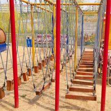 Outdoor Jungle Crossing and Expansion Equipment, Jungle Obstacle - Course Adventure Equipment, Jungle Expansion Amusement Equipment for Scenic Spots thumbnail-1