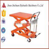 China Economic Mini Mobile Scissor Cargo Elevator thumbnail-4