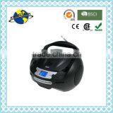 Hot Sale Stylish Sliver and Blue Avant-grade Portable CD Boombox thumbnail-5