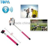 handheld extendable mobile phone camera remote control camera mount