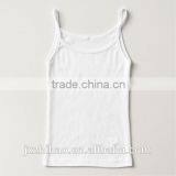 Hotsale Cheap White Plain Spaghetti Strap Tank Top for Ladies thumbnail-3