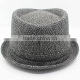 Custom Made Wool Felt Fedora Hat thumbnail-4