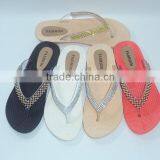 2016 PVC PCU Fashion Lady Pearl Summer Slippers thumbnail-1