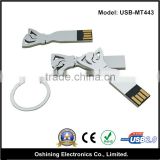 High Speed For Metal 8GB 16GB 32GB USB Flash Drive With Keyring (USB-MT443)