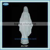 White Marble Virgin Mary thumbnail-1