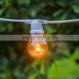 Garden Wedding Party Lights Waterproof Decoration Lights 220V 25 Socket Outdoor String Lights thumbnail-2