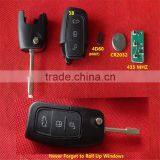 TD Auto Remote Key ,3 Button Remote Control Unit 433mhz 4D60 Chip With Trunk Button for F-rd thumbnail-1