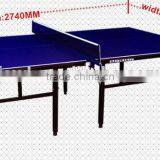 Cheapest 12mm MDF Indoor Foldable Table Tennis Table(in Stock) thumbnail-2